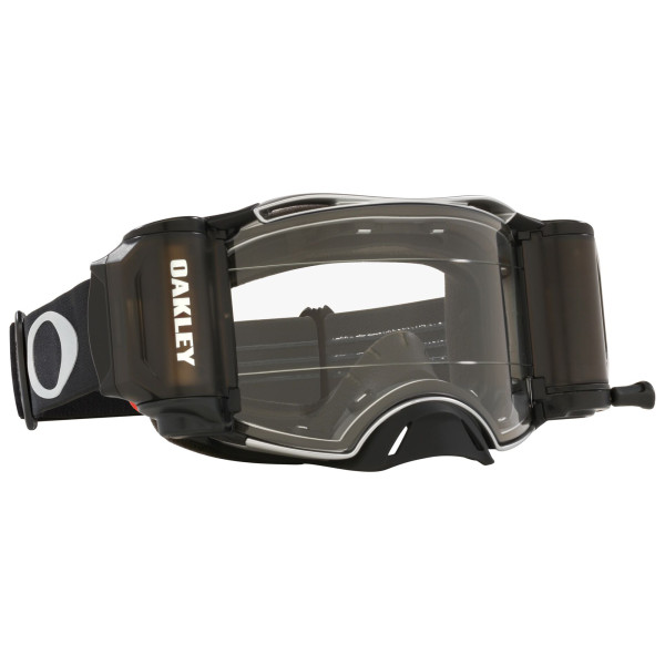 Oakley Airbrake tuff blocks black gun roll off mx goggle
